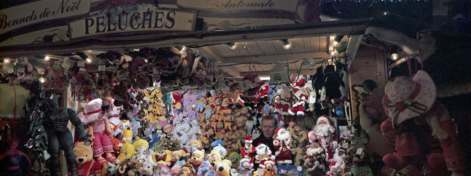 Dimanche 16 décembre 2007 (2), le marché de Noël, place Rihour, à Lille.
