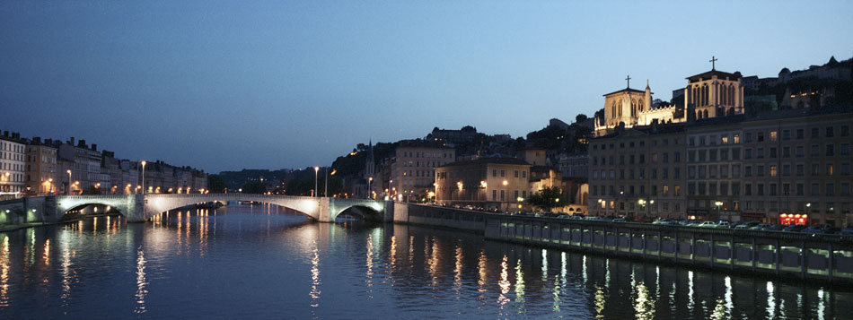 Mercredi 5 septembre 2007, la Saône, à Lyon.