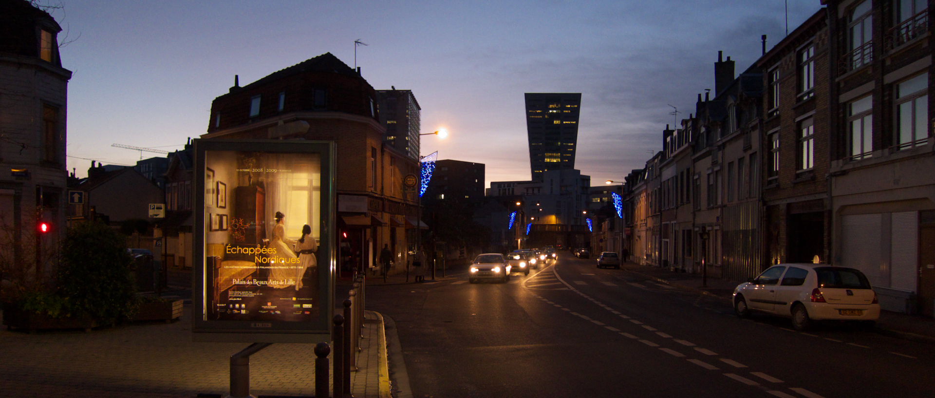 Vendredi 19 décembre 2008 (2), rue du Faubourg de Roubaix, à Lille.