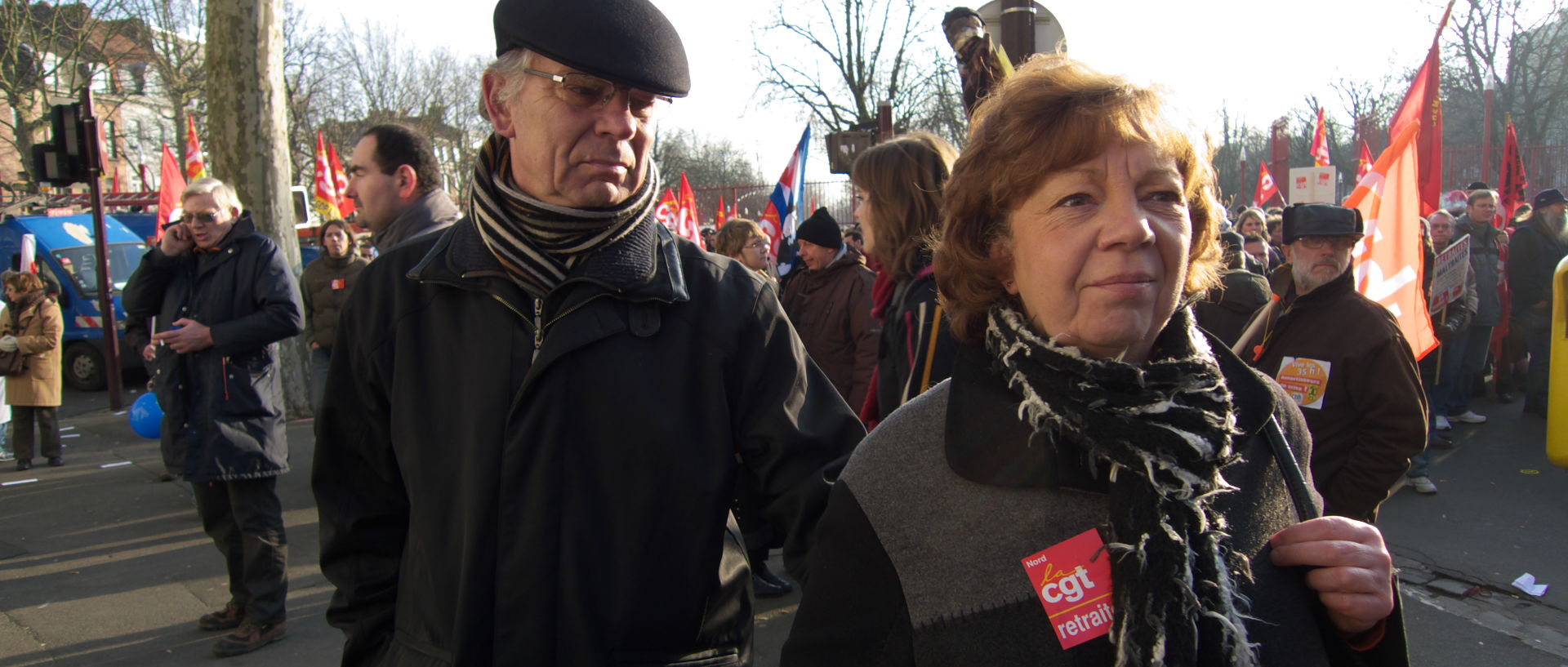 Jeudi 29 janvier 2009, 15:30, manifestation, à Lille.