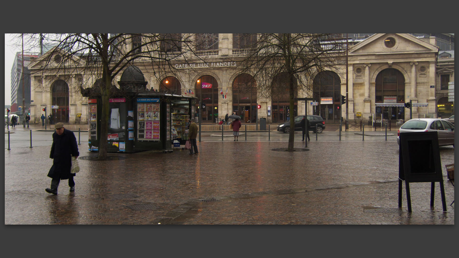 Place de la Gare, à Lille.