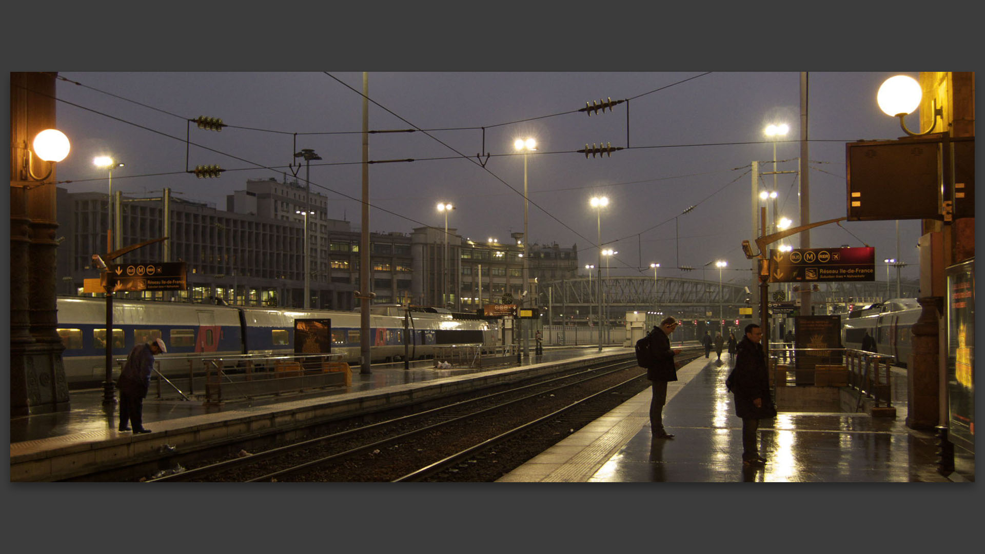 Gare du Nord, à Paris.
