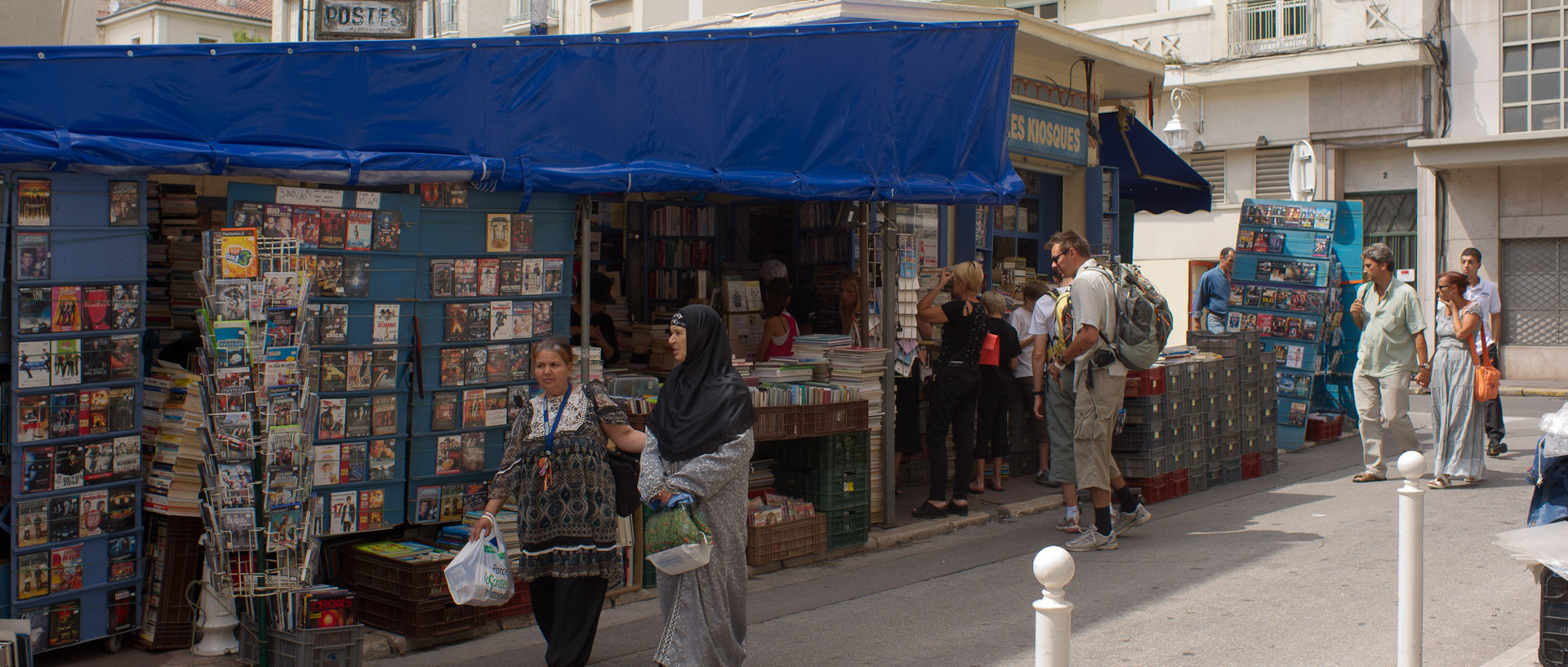 Libraire, rue Prosper-Ferrero, à Toulon.