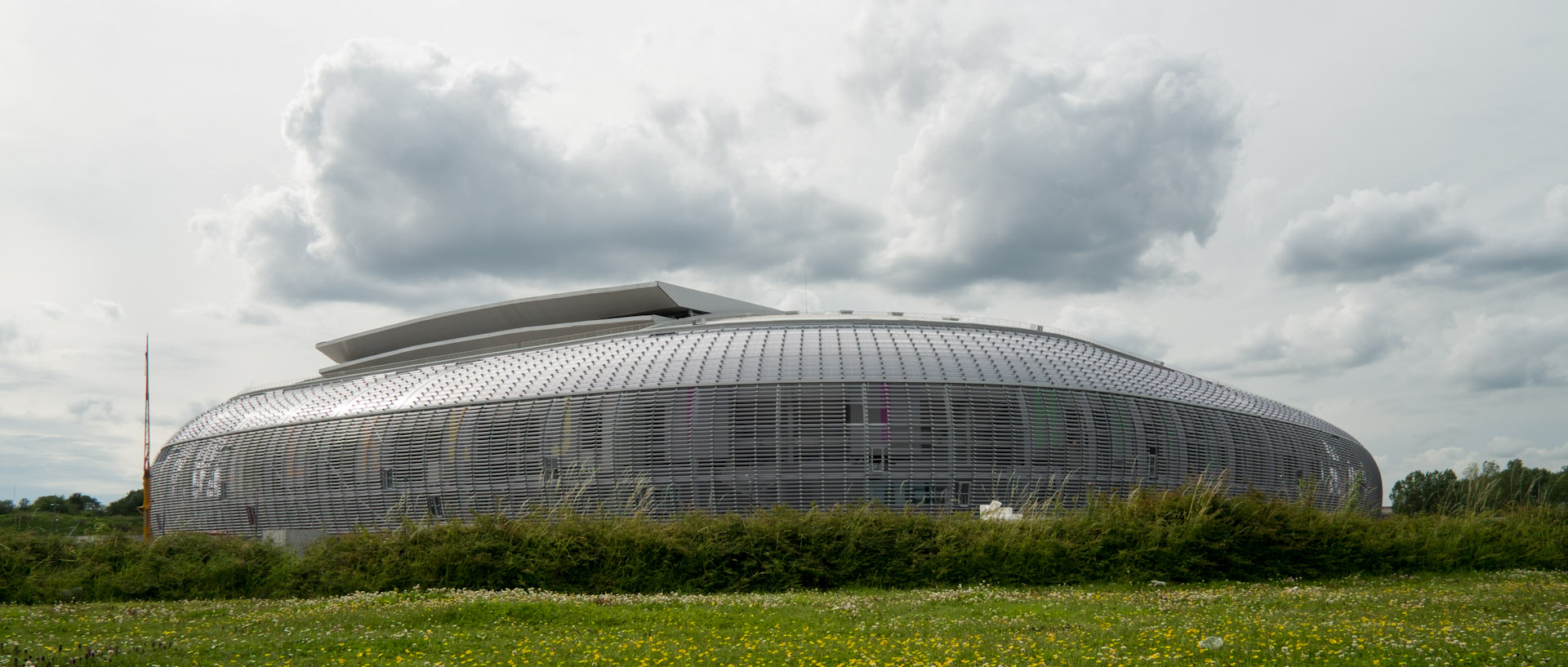 Le Grand stade de Lille Métropole, à Villeneuve d'Ascq.