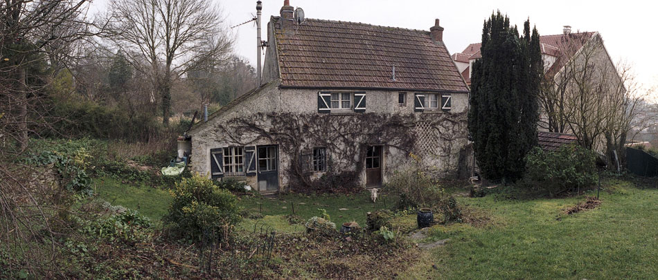 Samedi 23 décembre 2006, La maison de Marie-Hélène, à Thiverval Grignon, dans les Yvelines.