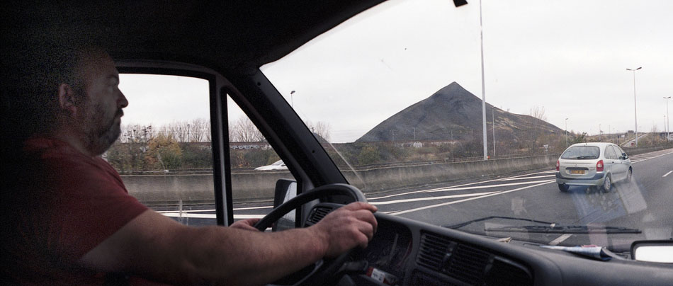 Dimanche 26 novembre 2006, déménagement avec Christian et son camion (suite), sur l'autoroute A1, en direction de Lille.