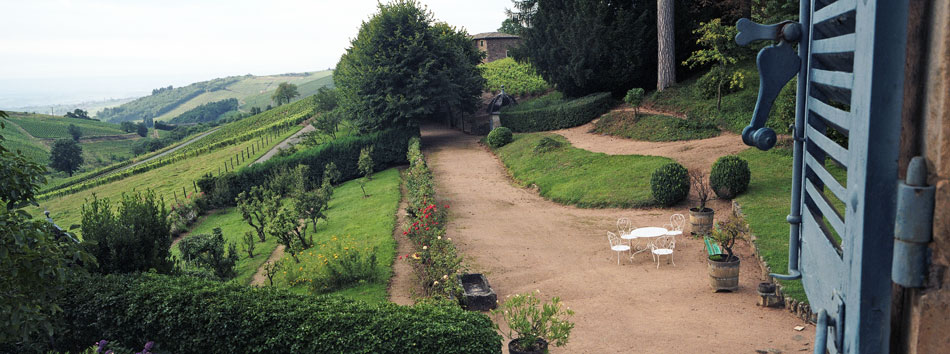 Mardi 19 août 2008, chez Philippe Fourneau, château de Javernand, à Chiroubles.