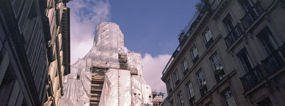 Mardi 22 janvier 2008, le siège historique de la BNP, rue Bergère, à Paris.