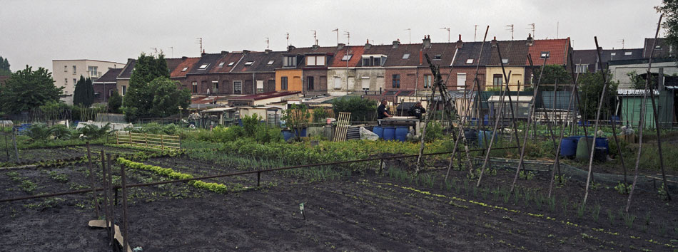 Samedi 17 mai 2008, jardins ouvriers, rue du Dévouement, à Croix.