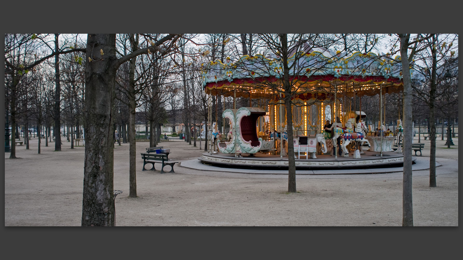 Jardin des Tuileries, à Paris.
