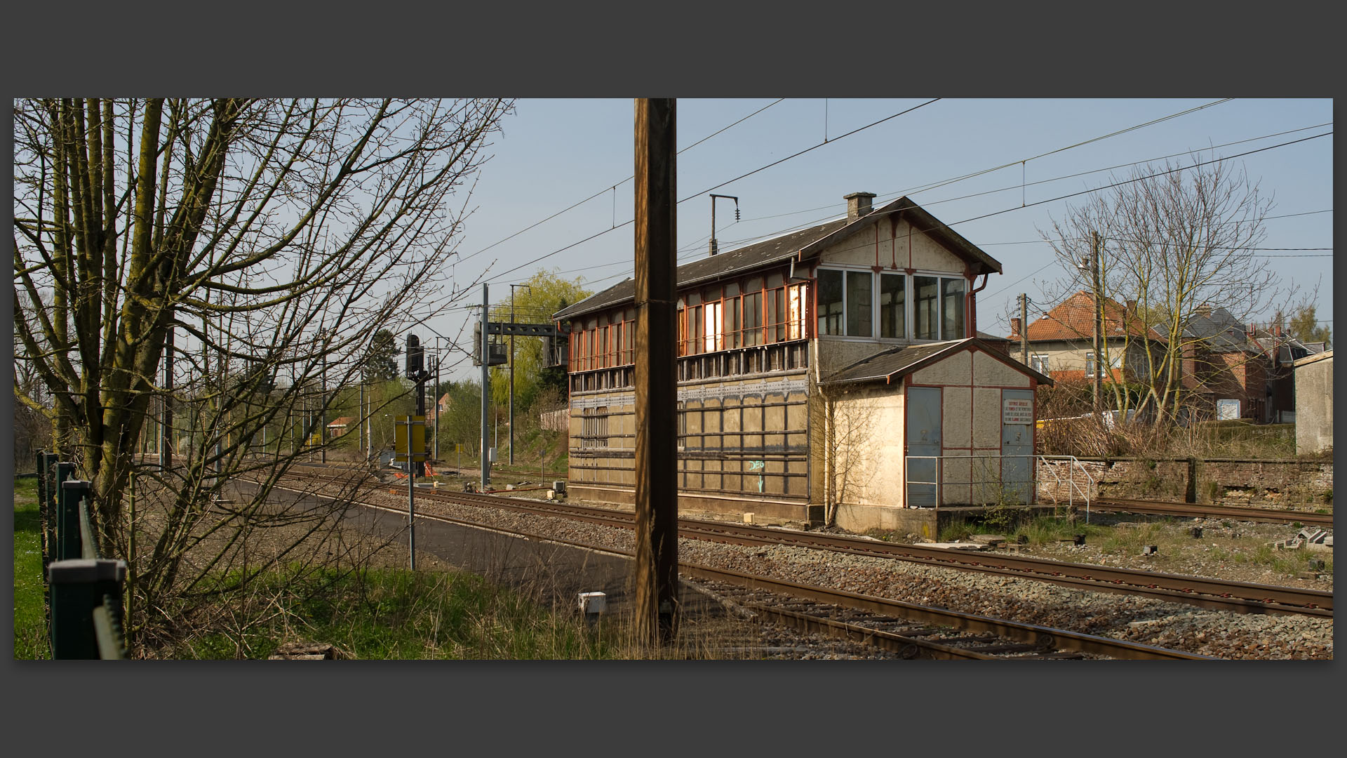 La gare d'Avesne sur Helpe.
