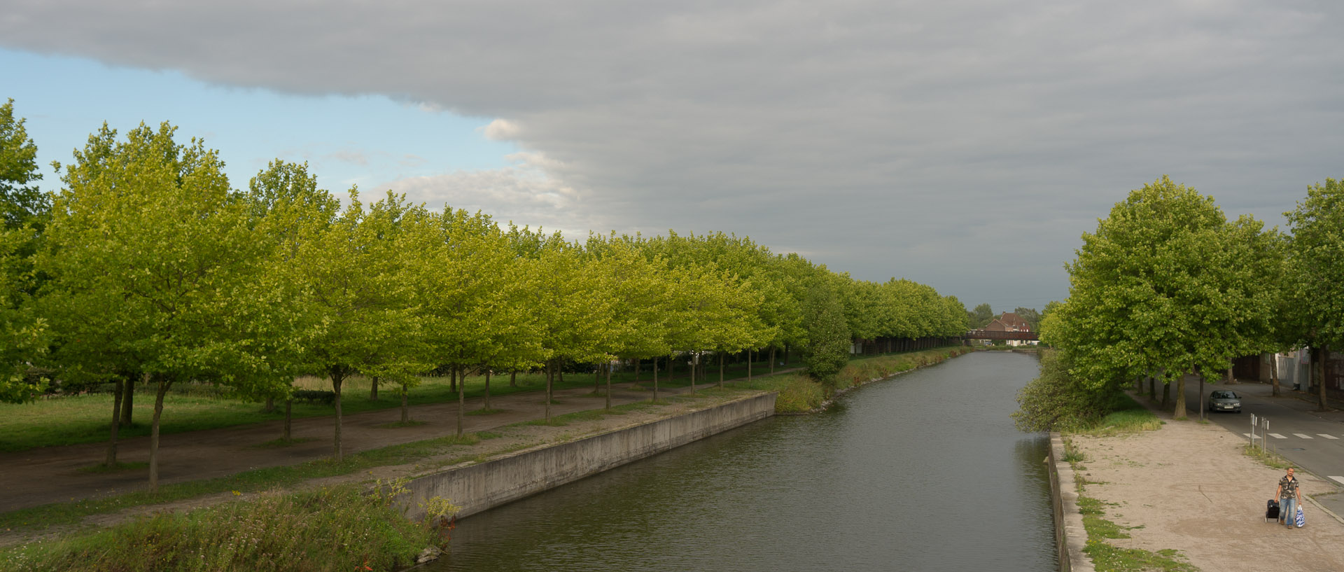 Le canal de Roubaix.