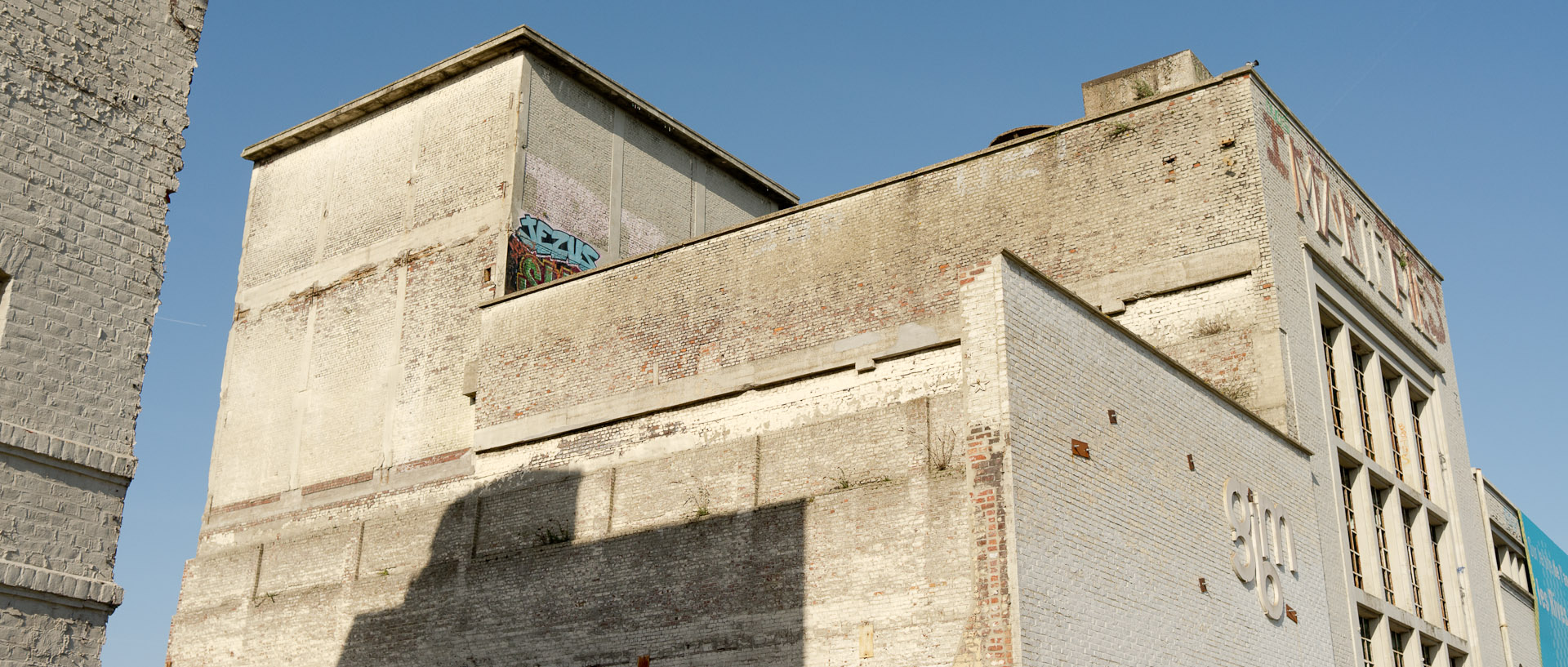 Les ruines de la Grande Brasserie Moderne, Terken, dans la zone de l'Union, à Roubaix.