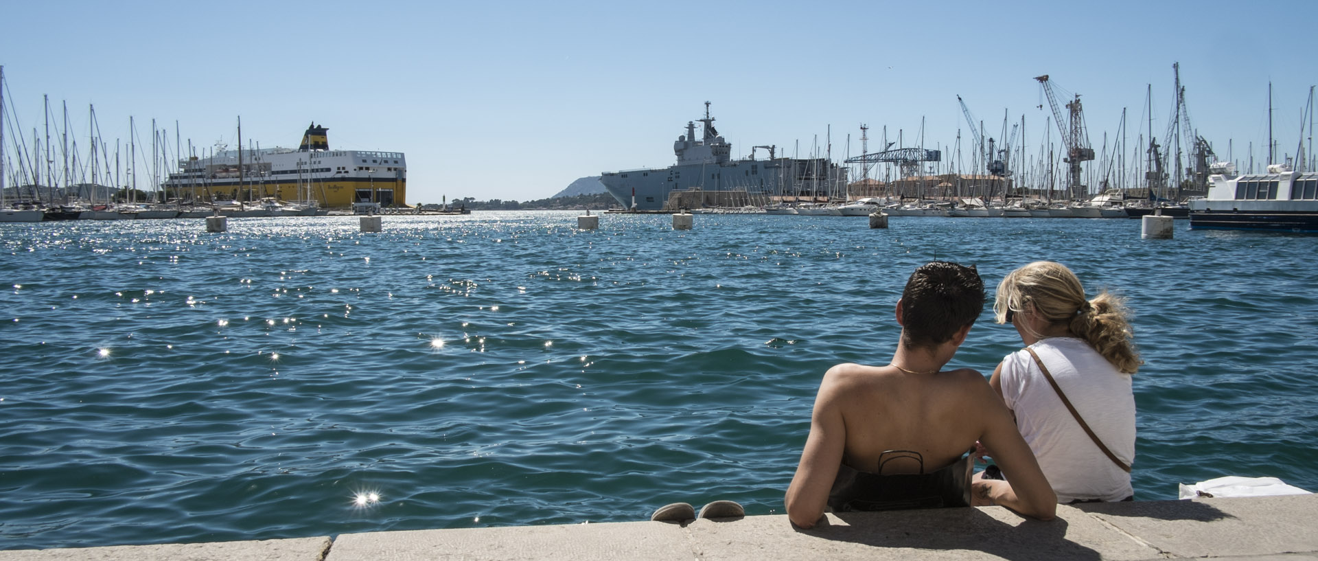 Mercredi 27 août 2014, 14:33, quai Cronstadt, Toulon